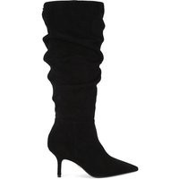 Carvela Women's 'Spirit Slouch Boot' Suede Boots in Black | Size: 3 | Debenhams UK