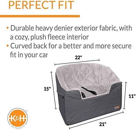 K&H PET PRODUCTS Bucket Booster Pet Seat - Elevated Pet Booster Seat | Amazon (US)