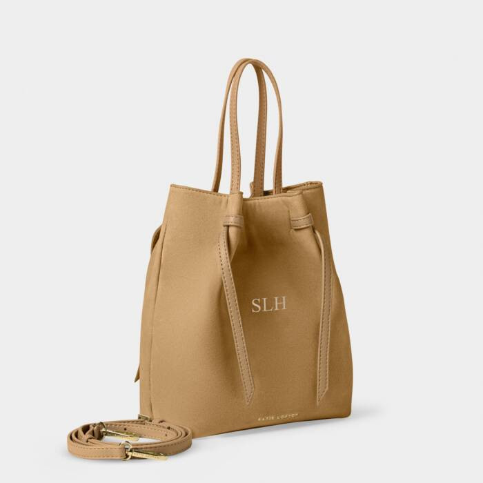 Celina Suedette Bucket Bag in Camel | Katie Loxton Ltd. (UK)
