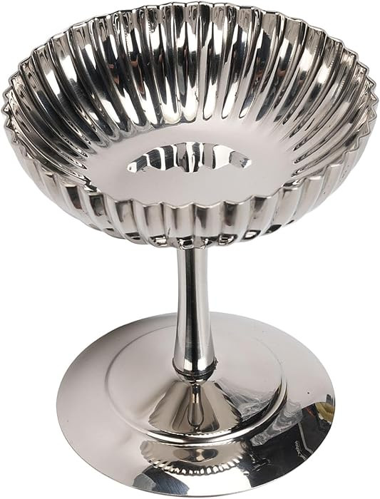 Yosoo Health Gear Ice Cream Bowl Serving Cup Candy Jelly Cups, Sturdy Stainless Steel Footed Ice ... | Amazon (US)