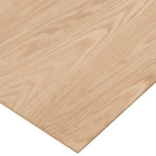 1/4 in. x 2 ft. x 4 ft. PureBond Red Oak Plywood Project Panel (Free Custom Cut Available) | The Home Depot