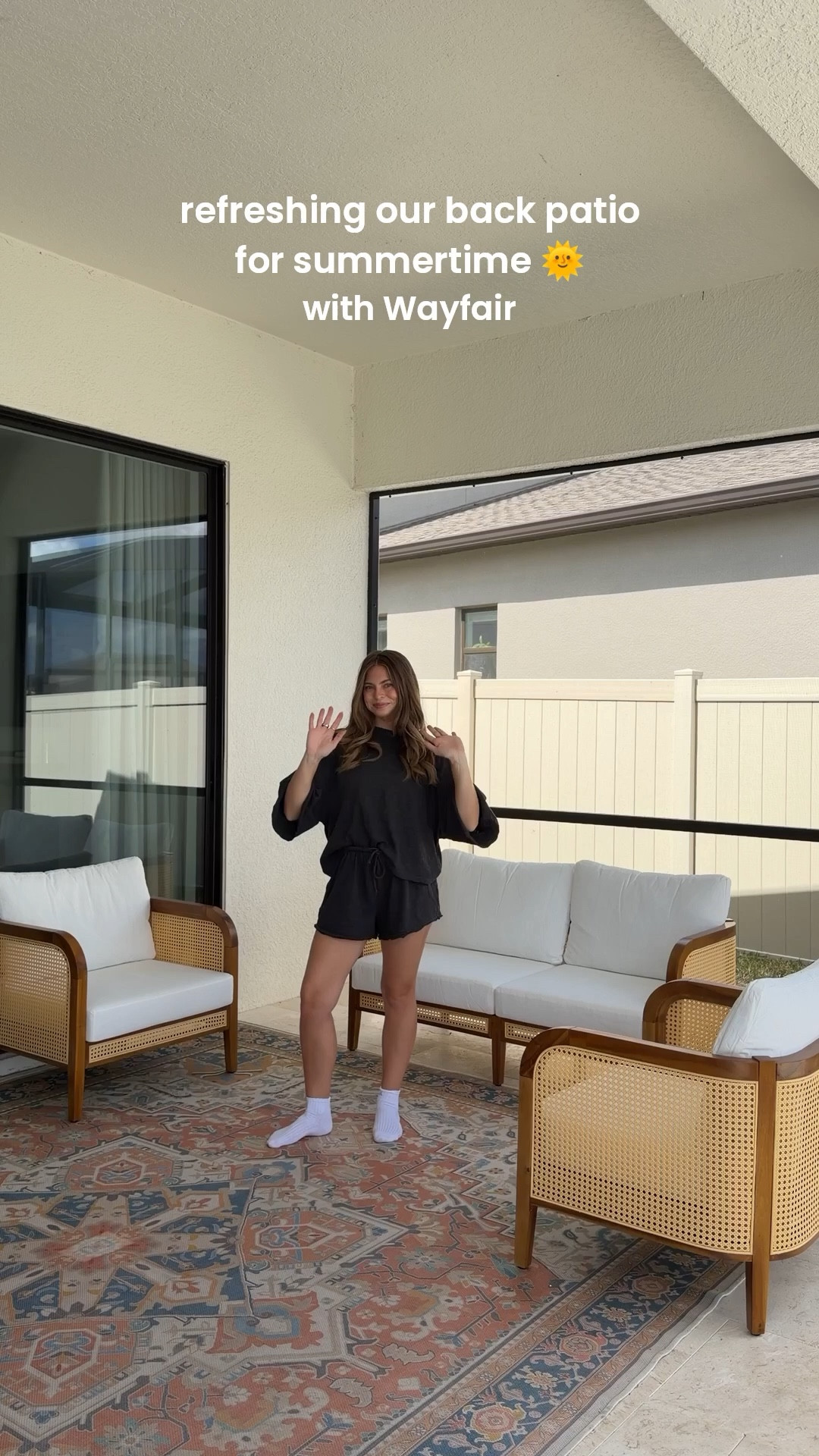 #Ad Revamping our backyard space for summer with @wayfair 🌞 #Wayfair #WayfairPartner #wishyouwerehere #outdoor 

#LTKSpringSale