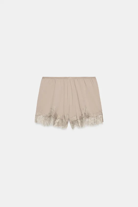 EMBROIDERED SHORTS | Zara UK