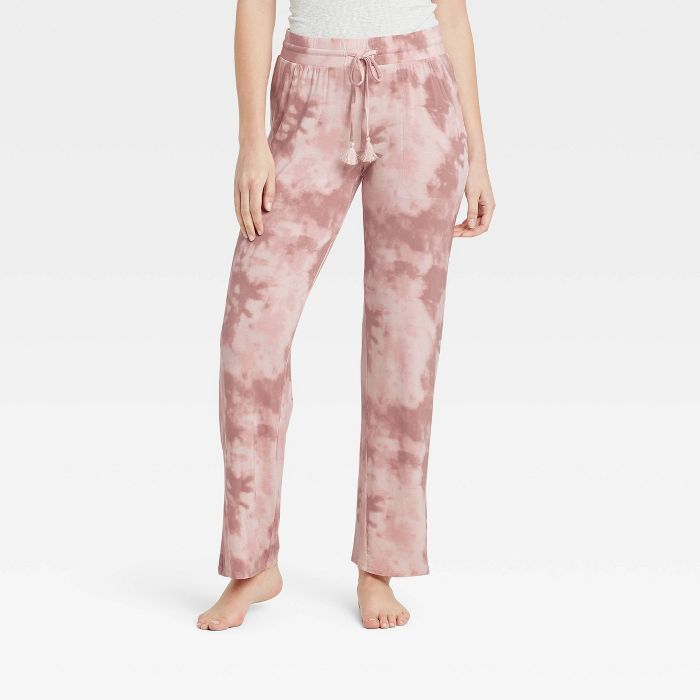 Women's Tie-Dye Beautifully Soft Pajama Pants - Stars Above™ Pink | Target