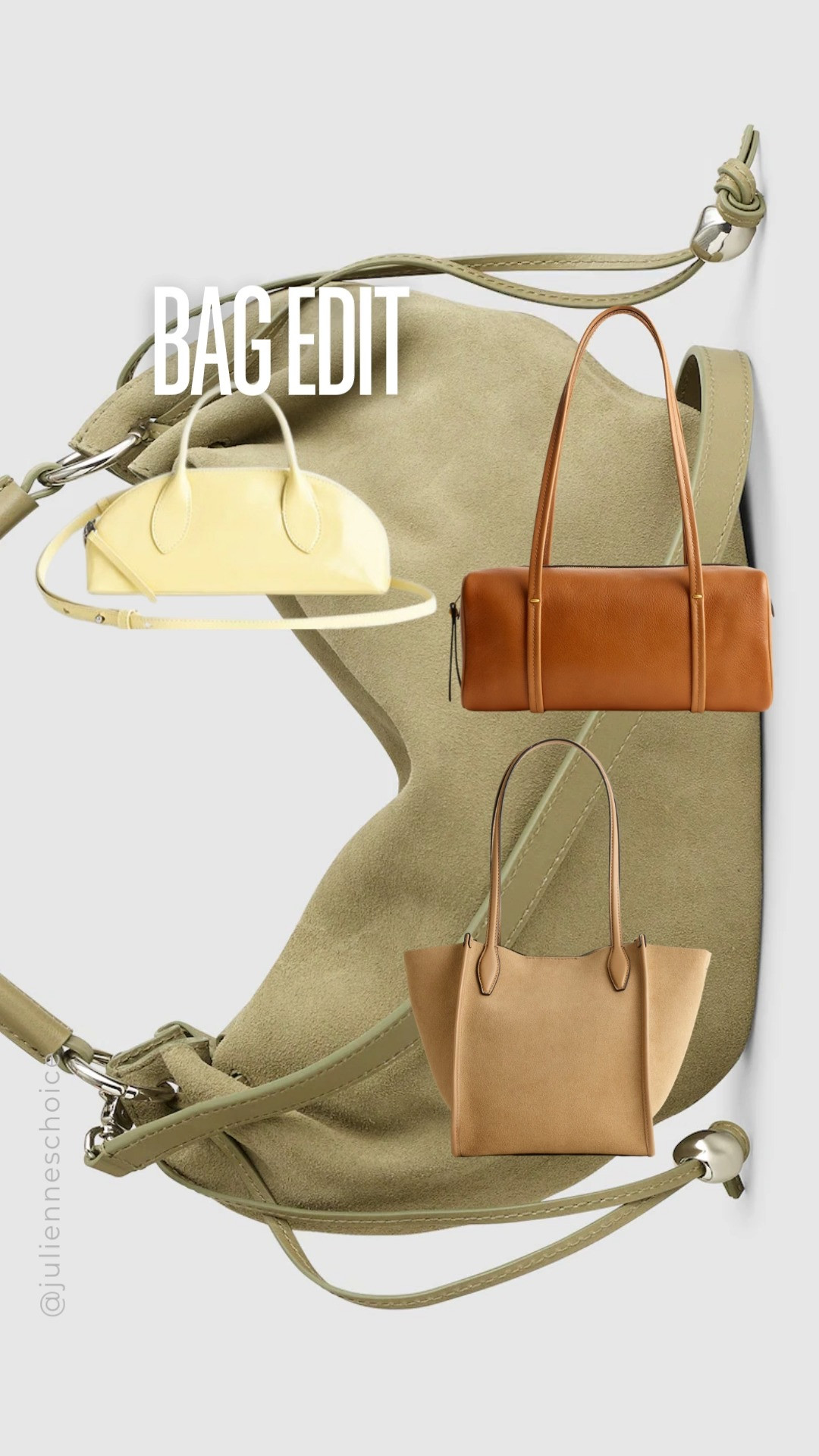Spring Bag Edit

Soft suede, structured leather, and timeless silhouettes.

These are the bags that instantly elevate a spring outfit.✨julienneschoice 

Shop the edit ↓

#ltkstyle
#ltkfinds
#bagedit
#springbags
#designerstyle
#minimalstyle
#madewell
#everydaybags
#springfashion
#timelessstyle 

 

#LTKSeasonal