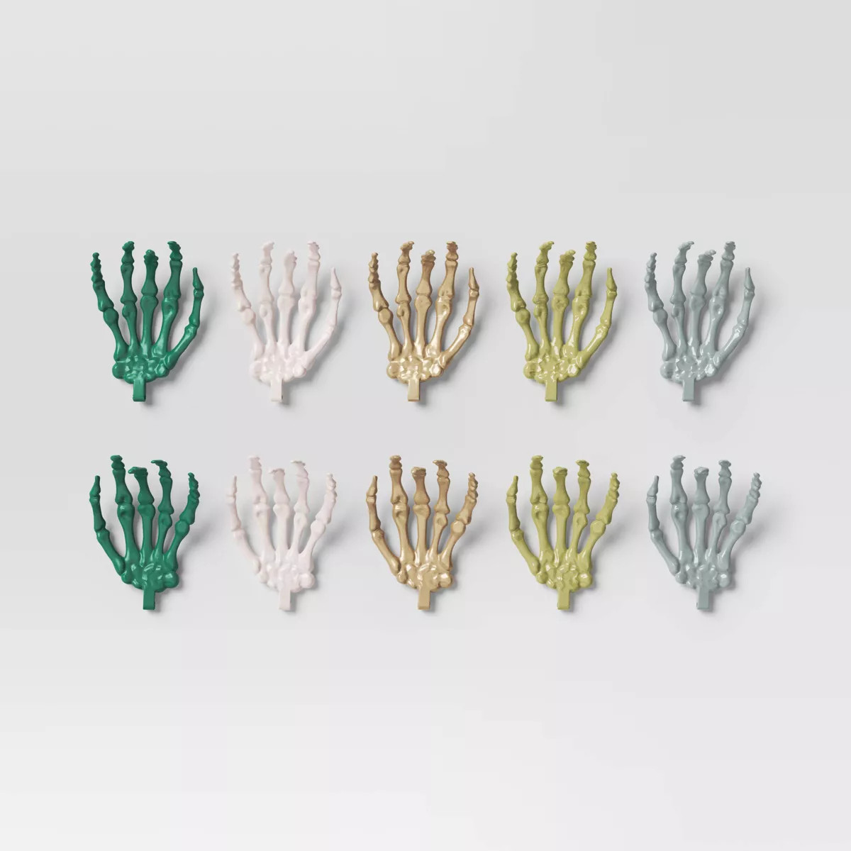 10pc 6" Skeleton Hands Halloween Decorative Prop - Hyde & EEK! Boutique™ | Target