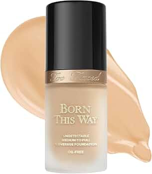 Too Faced Born This Way Natural Finish Longwear Liquid Foundation | Amazon (US)