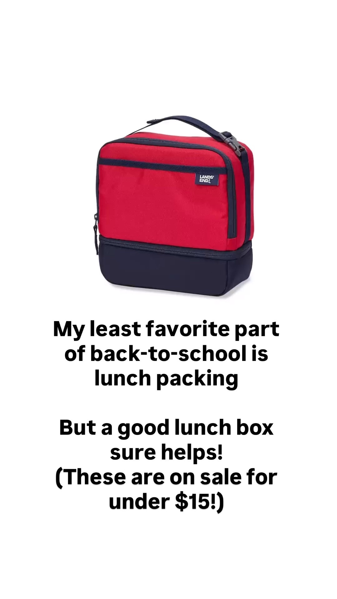 Packing lunches might be my least favorite part of back-to-school.
But these lunch boxes might just make it easier (right now they are on sale for under $15!)

#LTKSaleAlert #LTKKids
