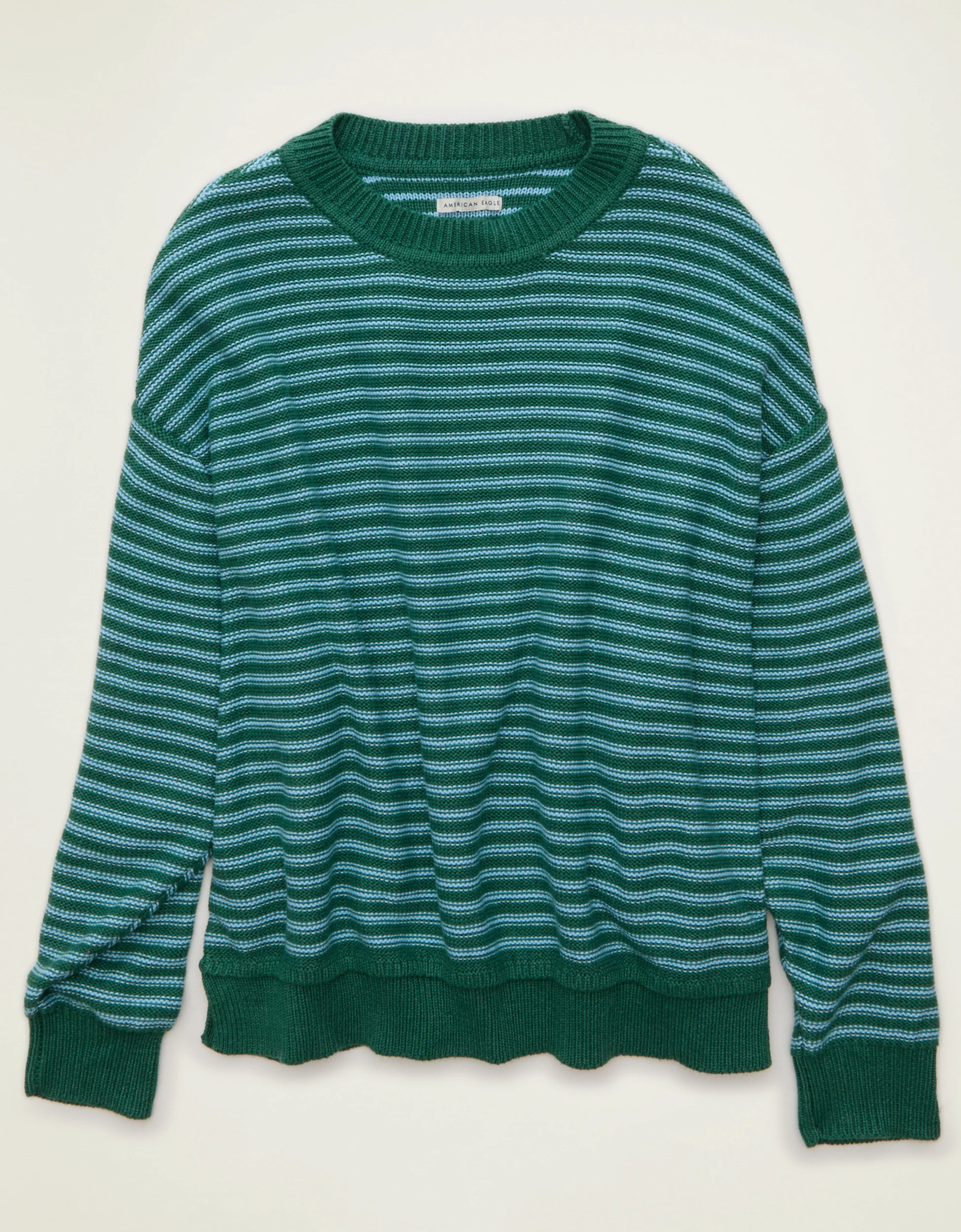 AE Oversized Crew Neck Sweater | American Eagle Outfitters (US & CA)