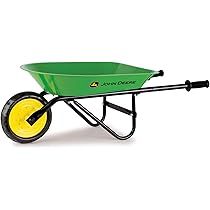 John Deere Tomy Steel Wheelbarrow for Kids, Green | Amazon (US)