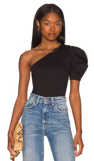 Somethin Bout You Solid Bodysuit in Black | Revolve Clothing (Global)