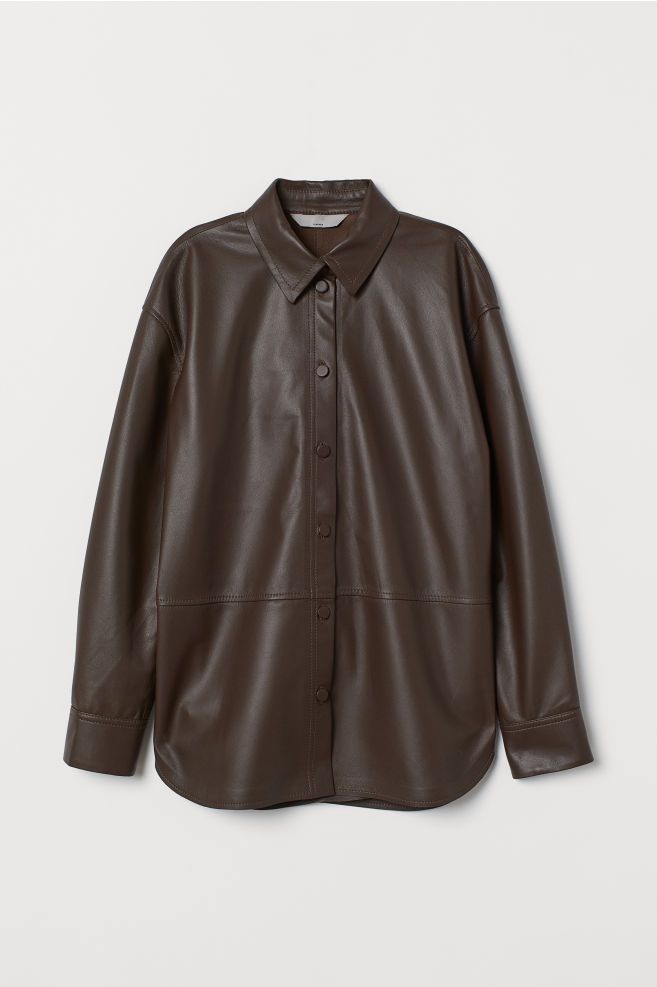 Leather Shirt | H&M (US + CA)