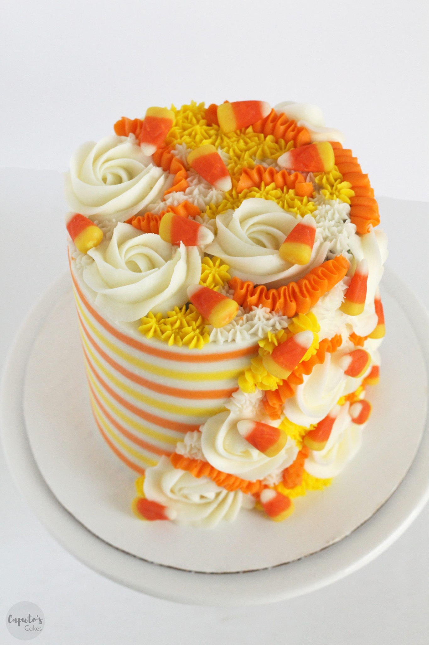 Candy Corn Halloween Cake 

#LTKparties #LTKHalloween #LTKfamily