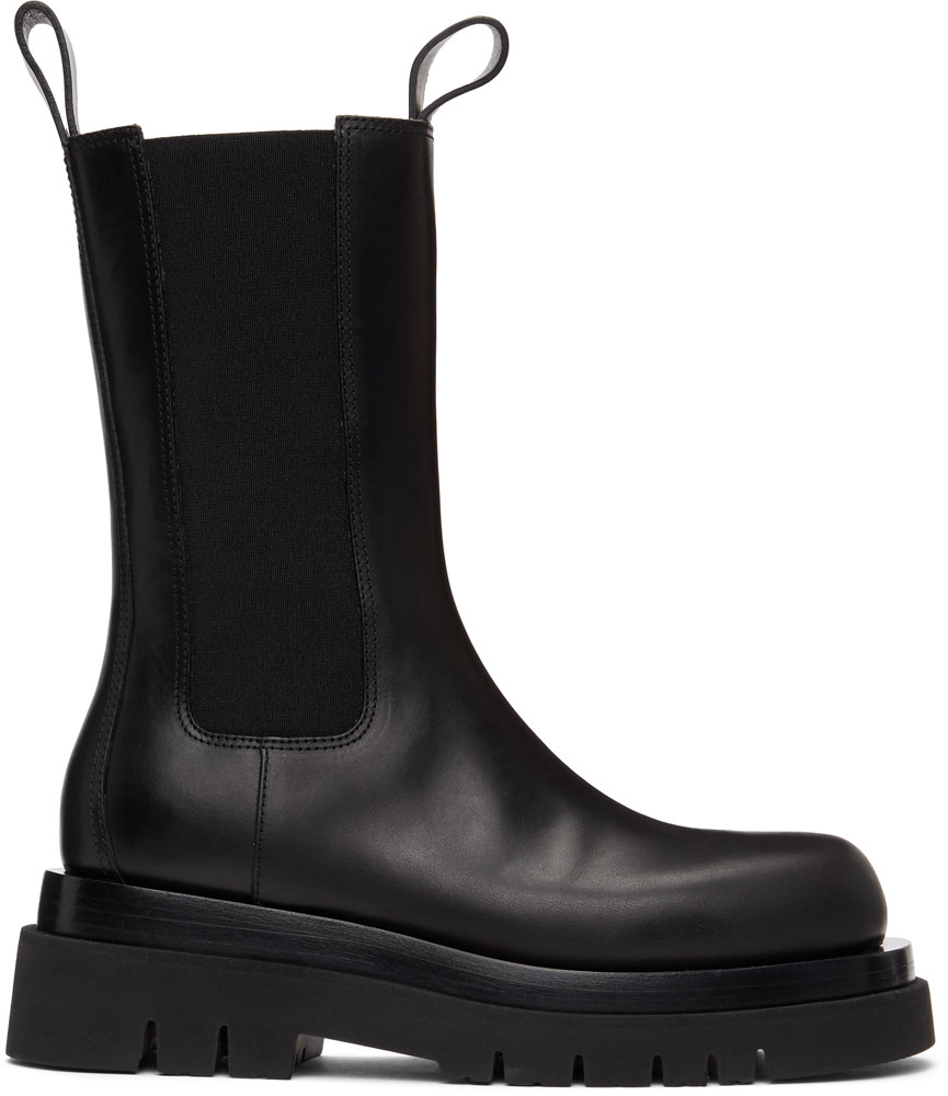 Black 'The Lug' Chelsea Boots | SSENSE