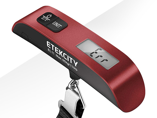 Etekcity Luggage Scale, Digital Portable Handheld Suitcase Weight for Travel with Rubber Paint, Temp | Amazon (US)