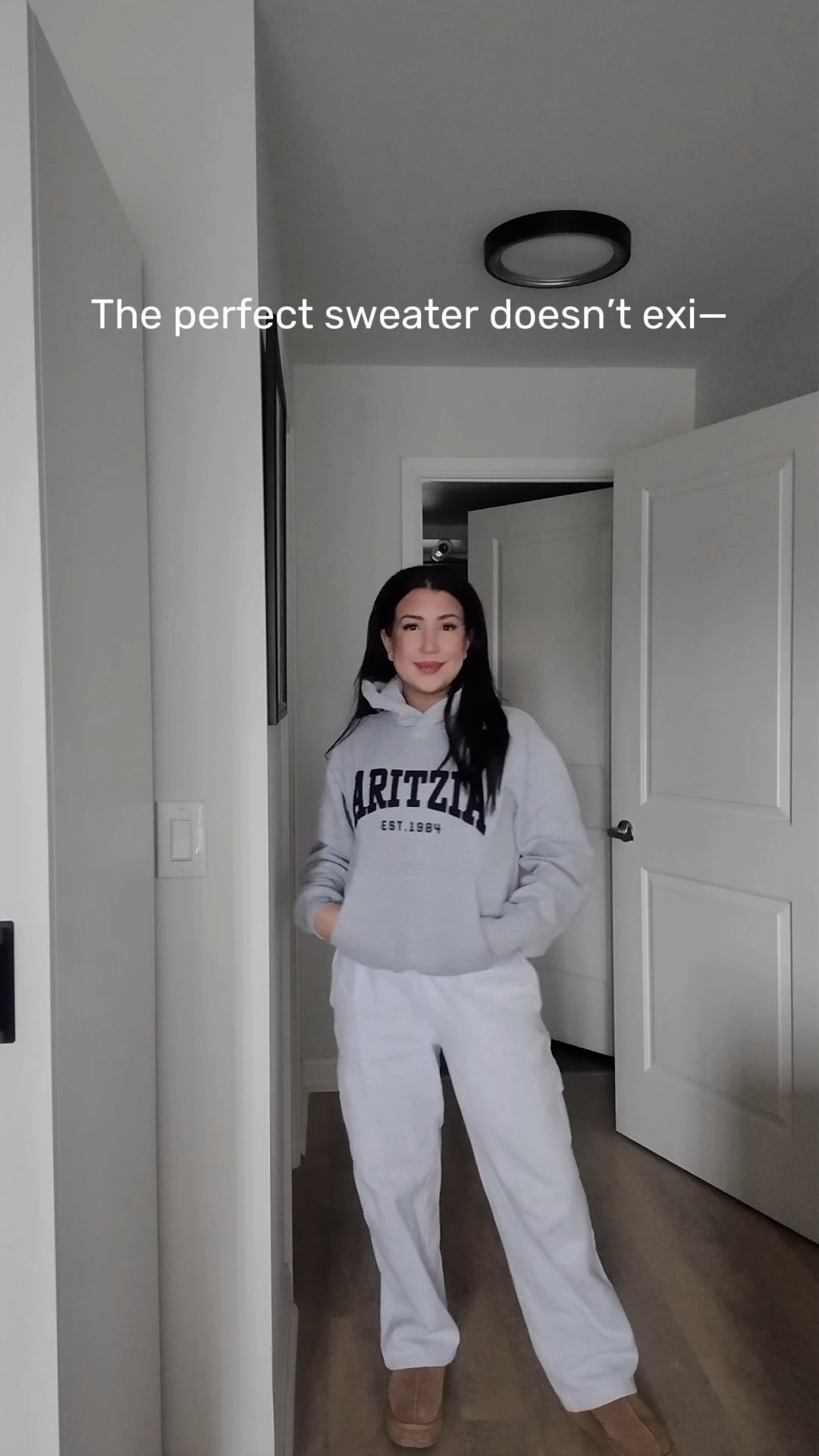 Size up if you want more of an oversized fit. I got my true size to wear under jackets 