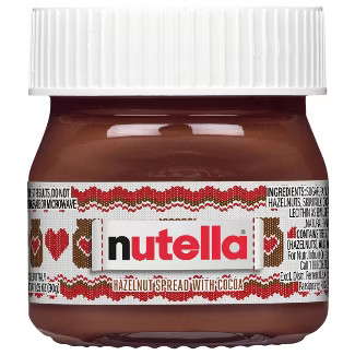 Nutella Holiday Mini Chocolate Hazelnut Spread - 1oz | Target