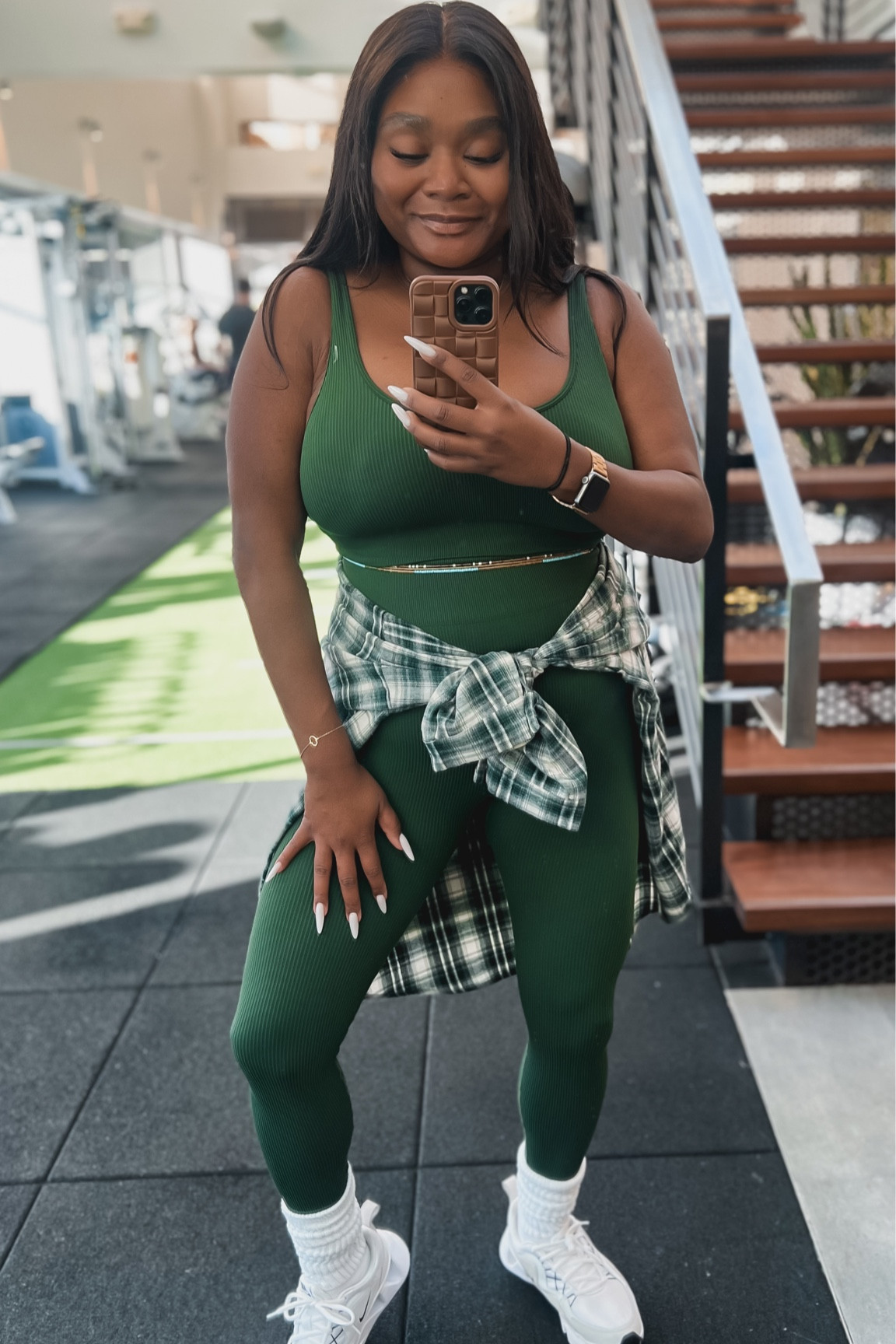 My go to workout set ! Available in tons of colors and under $35 dollars. 

#LTKfitness #LTKfindsunder50