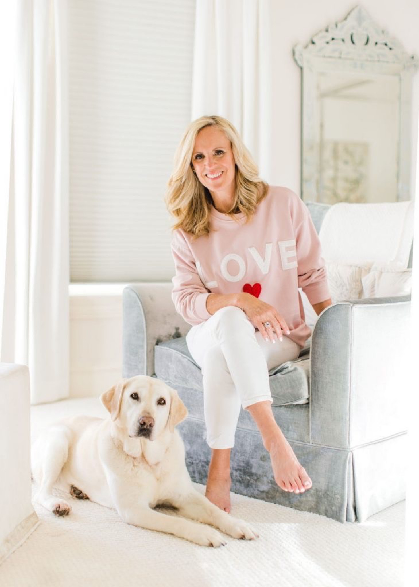 Happy Valentine’s Day❣️

Avara LOVE sweatshirt
white jeans 
and my littlest Valentine 🥰
(sorry, but you can’t have her) 

#LTKover40 #LTKstyletip #LTKSeasonal