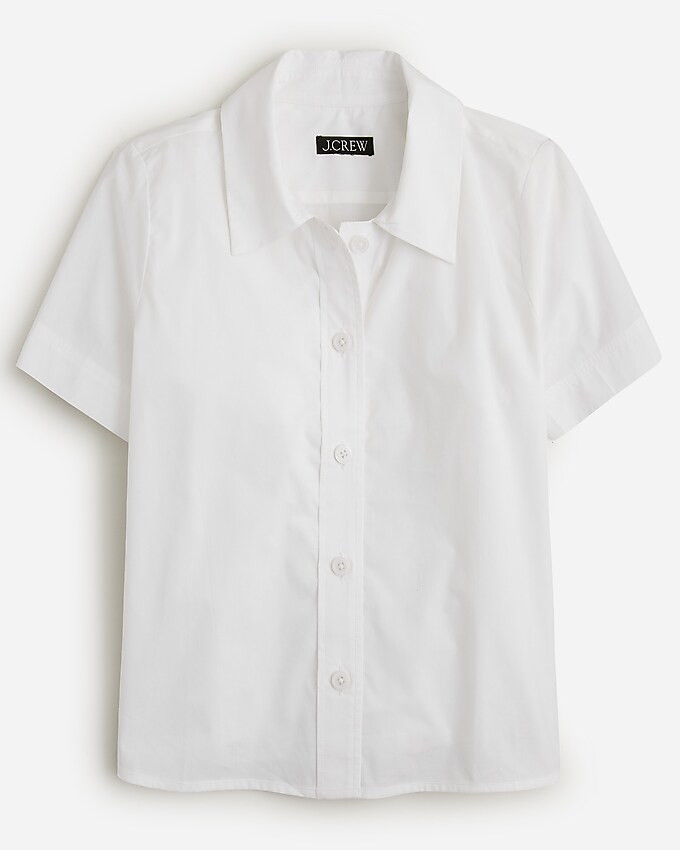 Gamine shirt in cotton poplin | J. Crew US