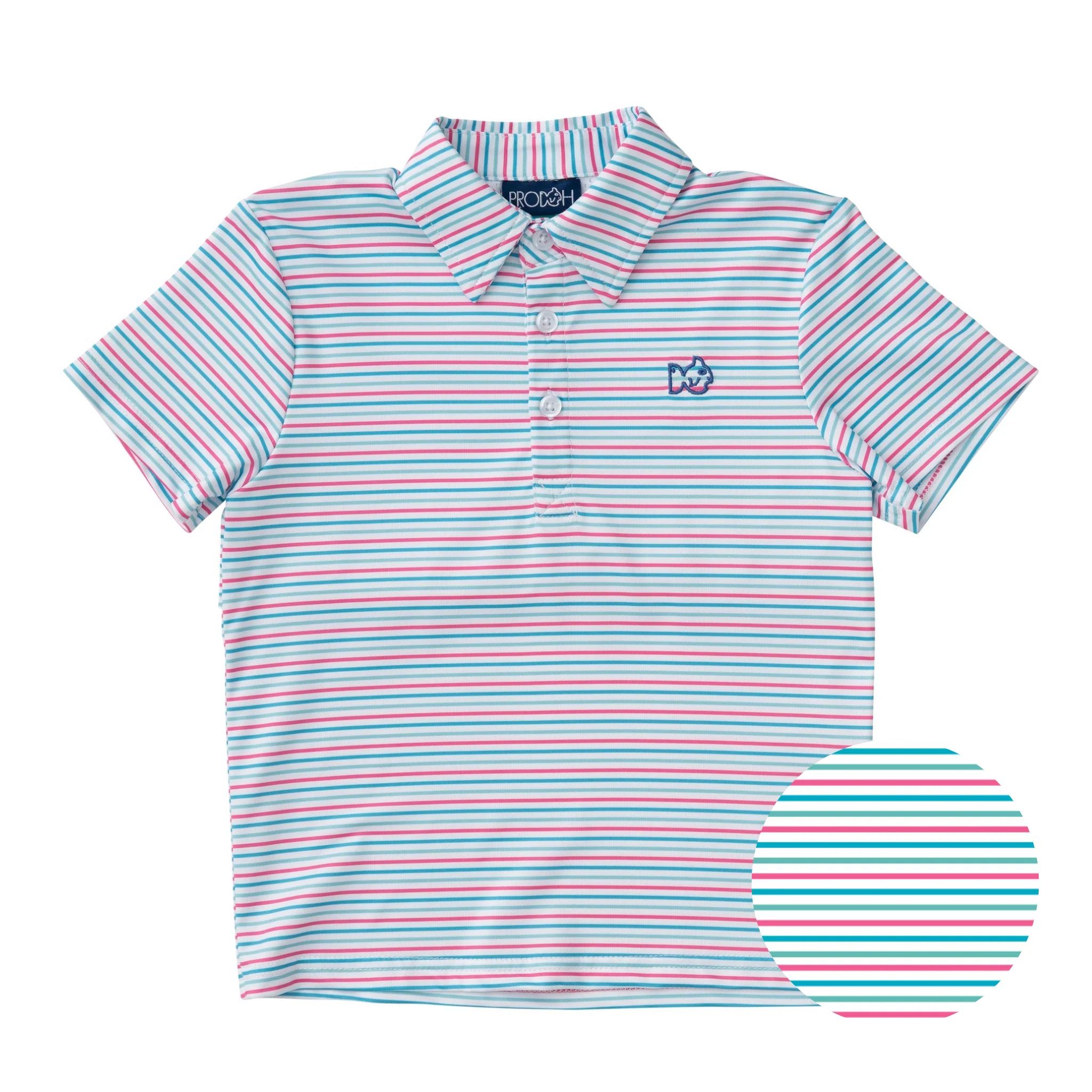 Pro Performance Polo in Candy Stripe | PRODOH