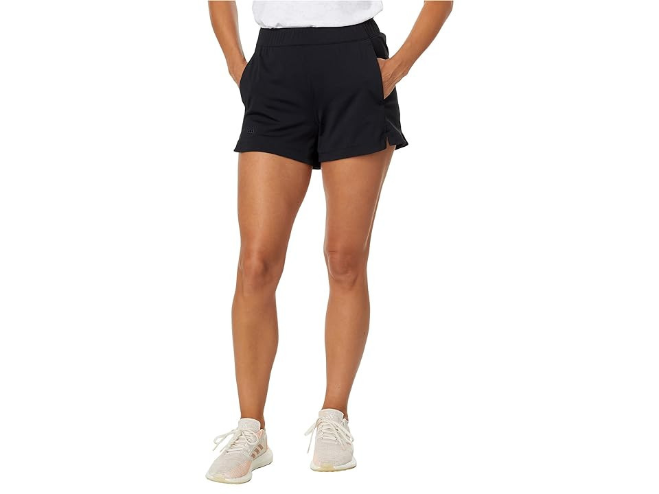 adidas Golf Go-To Golf Shorts Women's Clothing Black : MD, Elastane/Polyester | Zappos