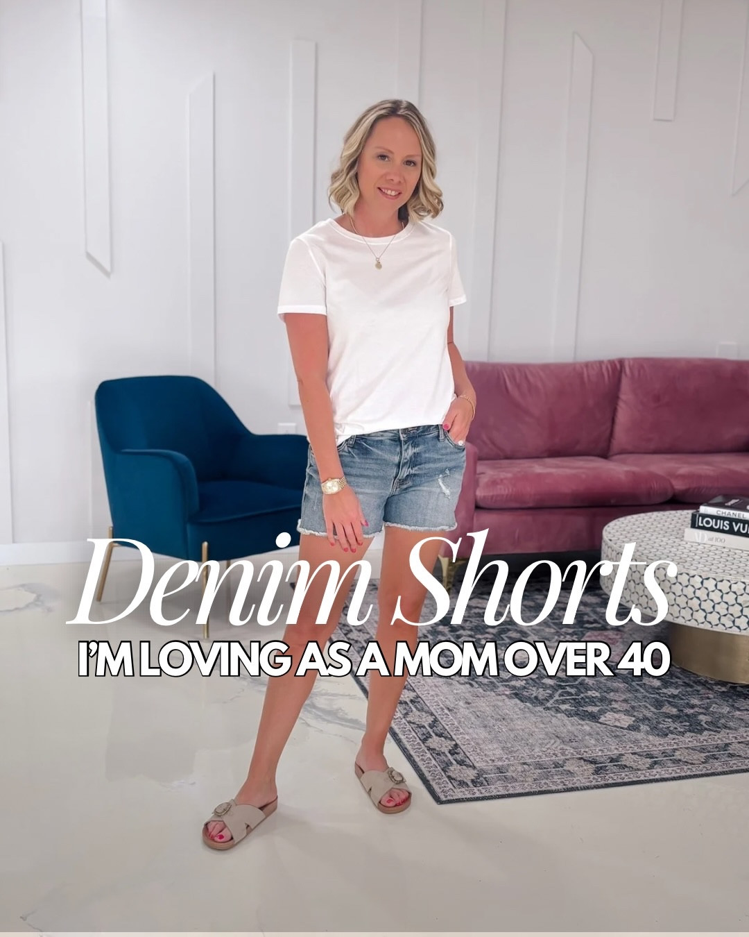 If you’ve ever felt like finding flattering denim shorts is harder than it should be, you’re not alone.🖐🏻

Every year I pull mine out and it’s like… wait, why do none of these feel right anymore? 🫣

So I tried a few new options and these are actually good. Like actually wearable all day.

A light wash pair that gives you a little more coverage 🍑, one that’s perfectly broken in without being too much, and even a walking short that looks like denim but feels way more comfortable!

All easy, all flattering, all things I’d actually reach for on repeat. 

Comment SHOP and I’ll send you all the links in your DMs! 💌

#denimshorts
#over40style
#momstyle
#summerstyle
#casualoutfits