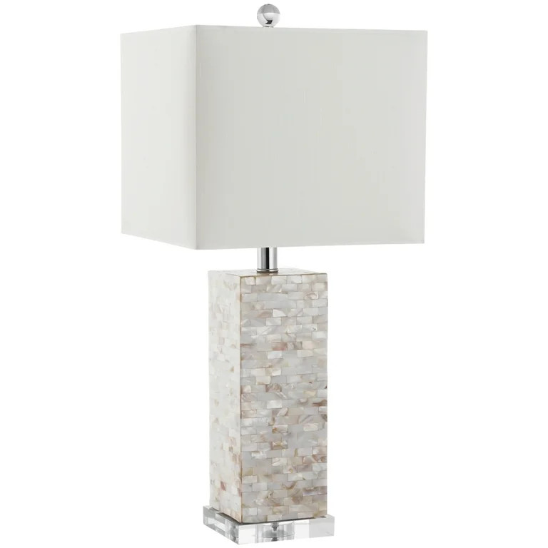 Safavieh Homer 26 in. H Coastal Shell Table Lamp | Walmart (US)