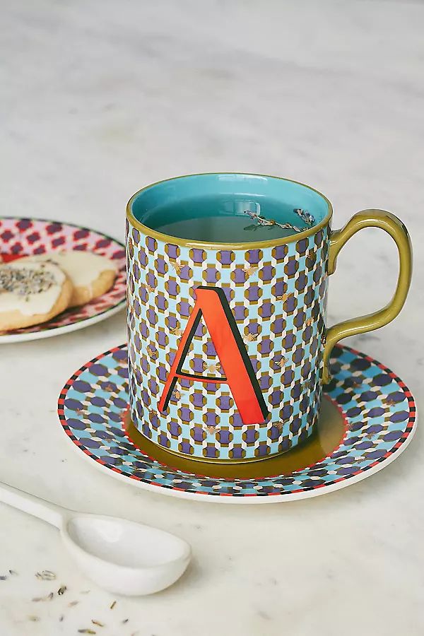 Parker Monogram Mug | Anthropologie (US)