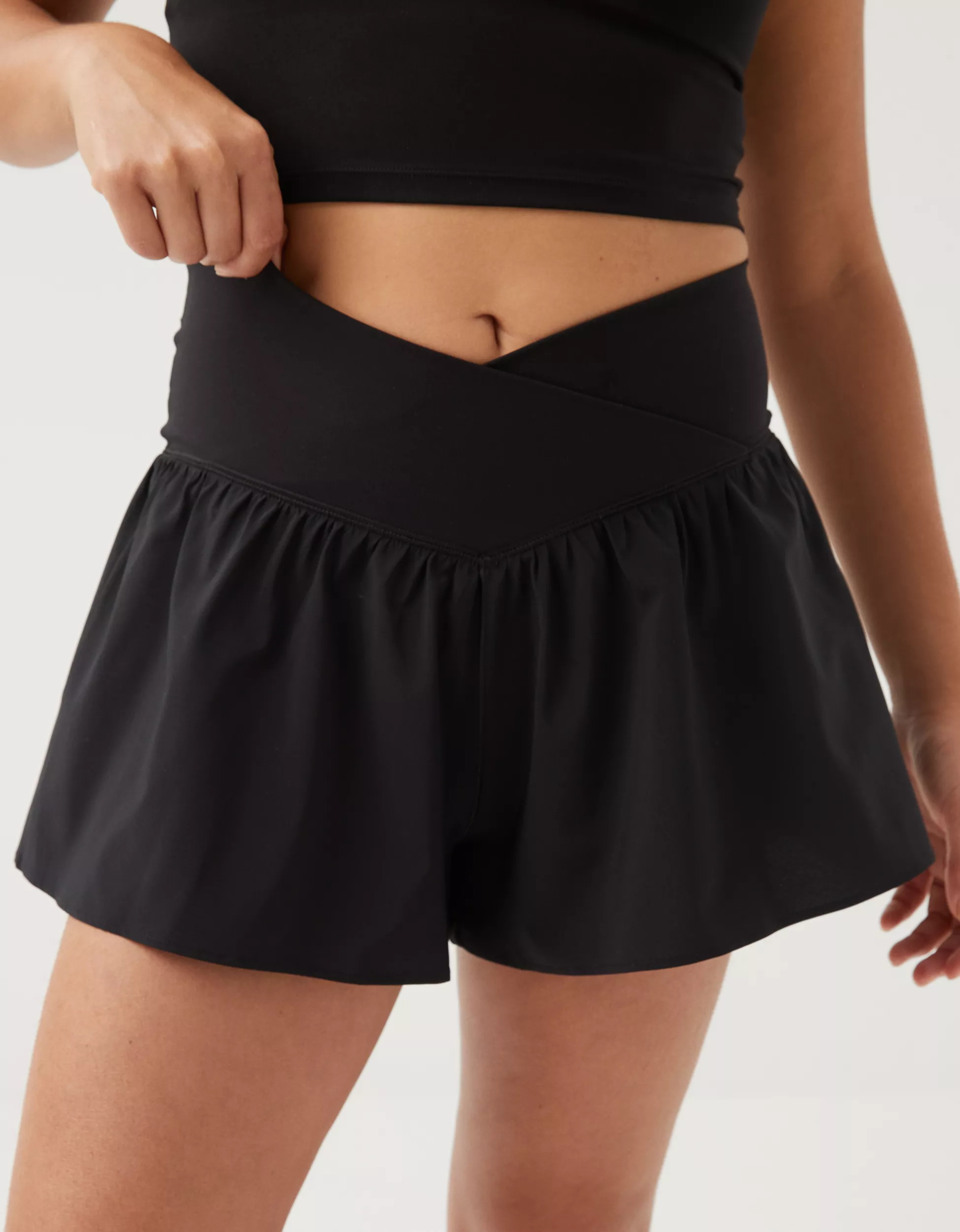 OFFLINE By Aerie Real Me Crossover Flowy Short | Aerie
