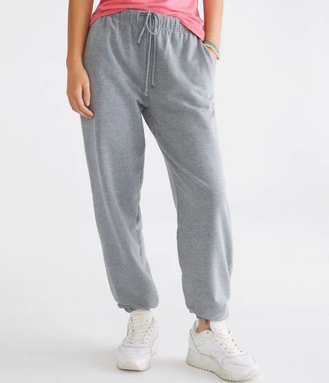 Slouchy High-Rise Cinched Sweatpants | Aeropostale