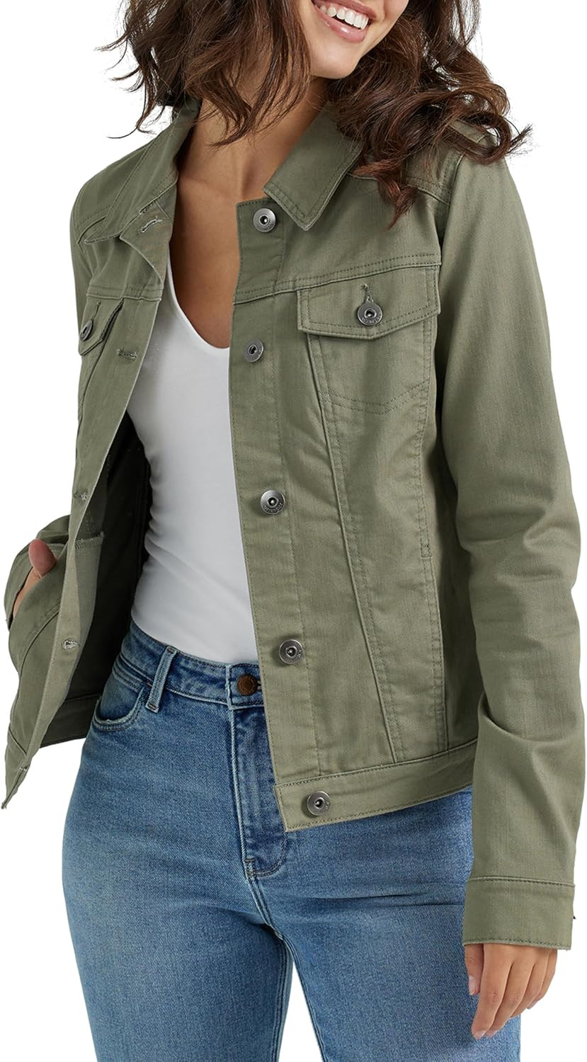Wrangler Authentics Women's Stretch Denim Jacket | Amazon (US)