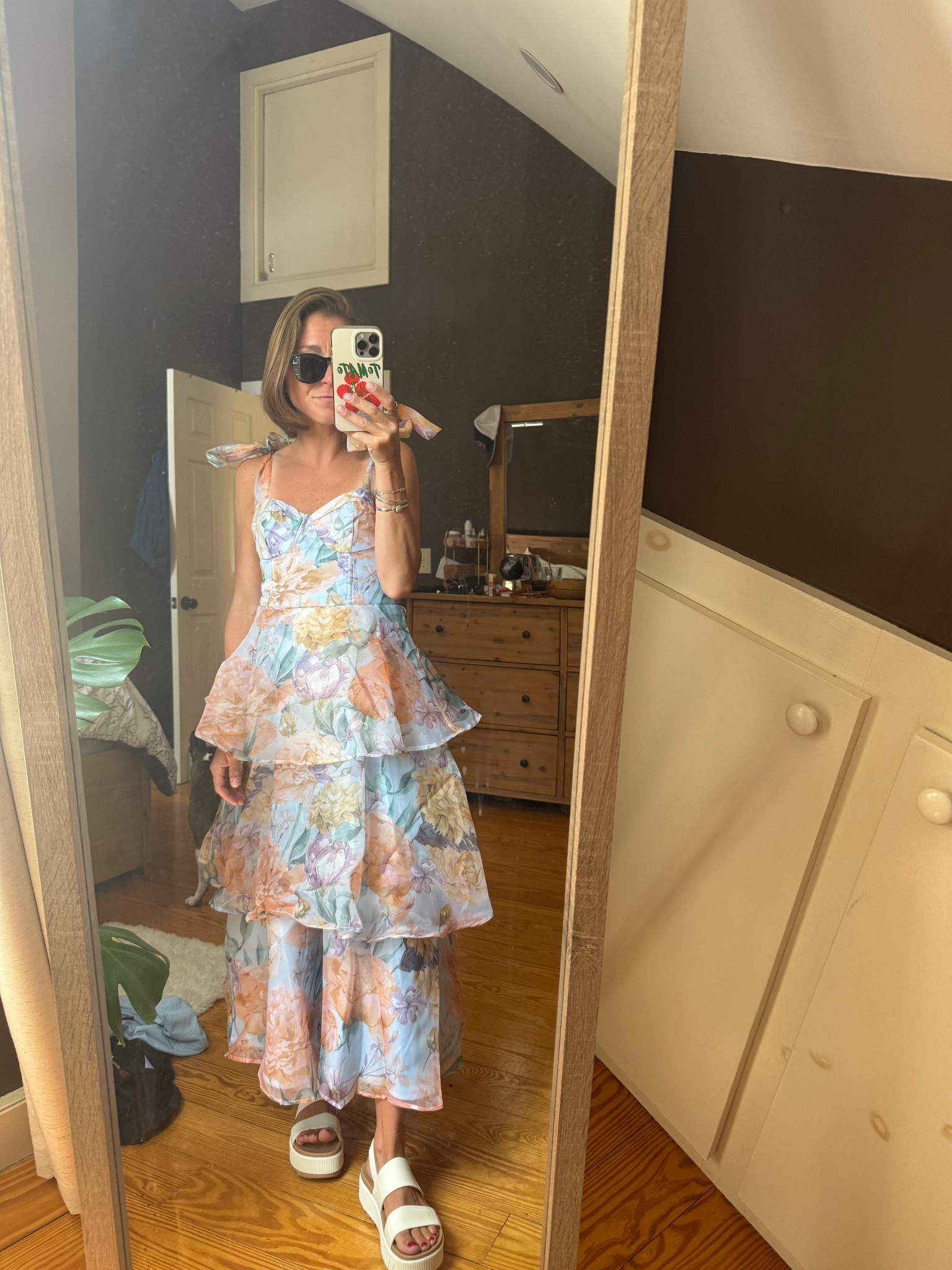 Wearing a size small and a seize 6 in the shoes!!

#LTKFindsUnder100 #LTKWedding #LTKSeasonal