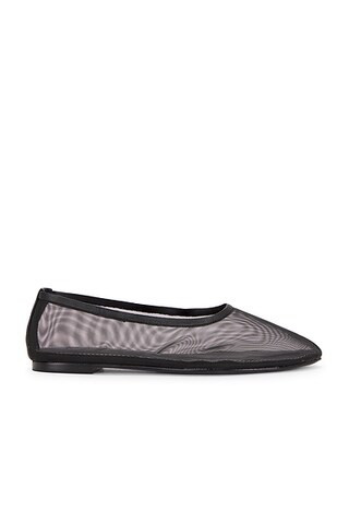 Staud Alba Ballet in Black Mesh - Black. Size 36.5 (also in ). | FWRD 