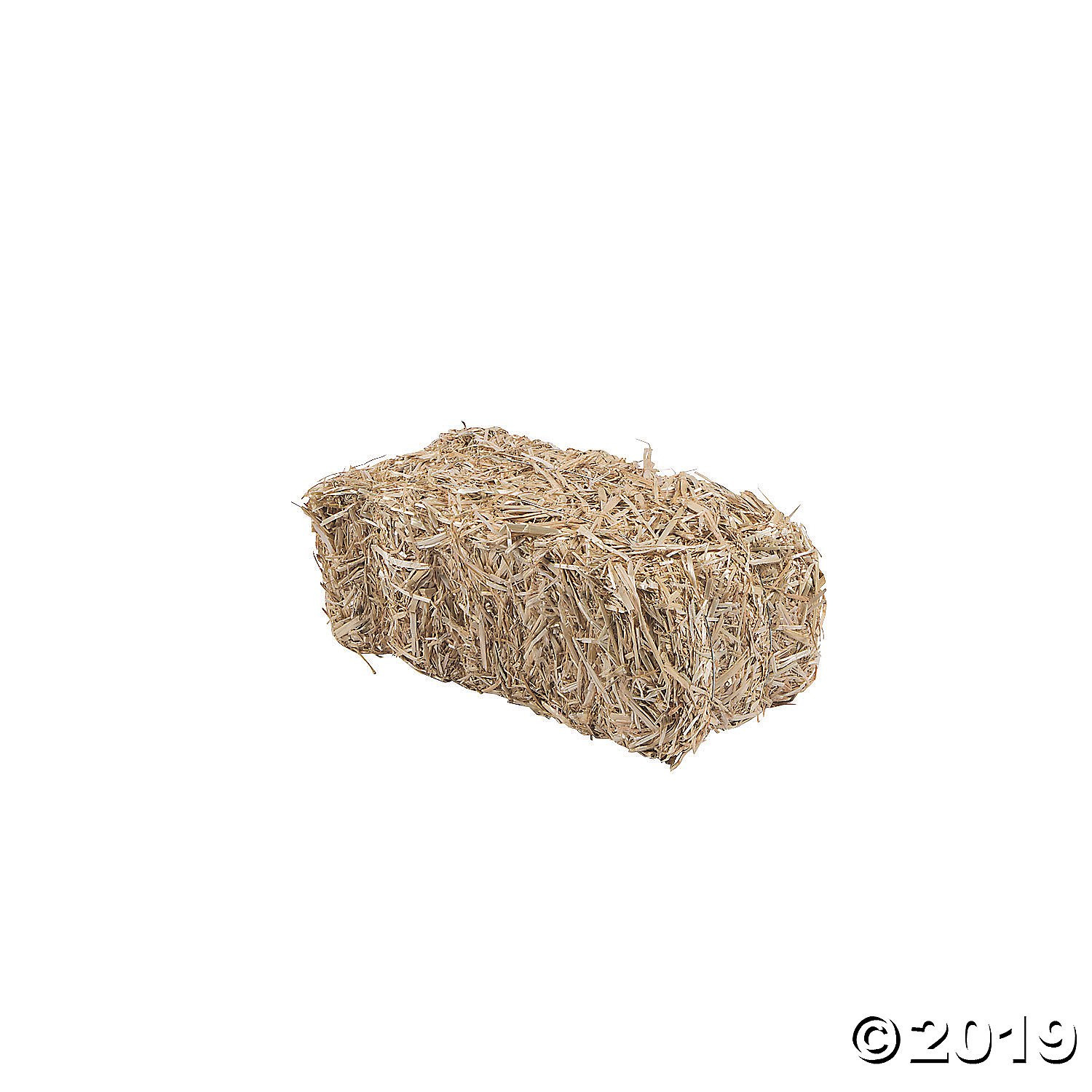 FloraCraft® Decorative Straw Hay Bale - 13" | Walmart (US)