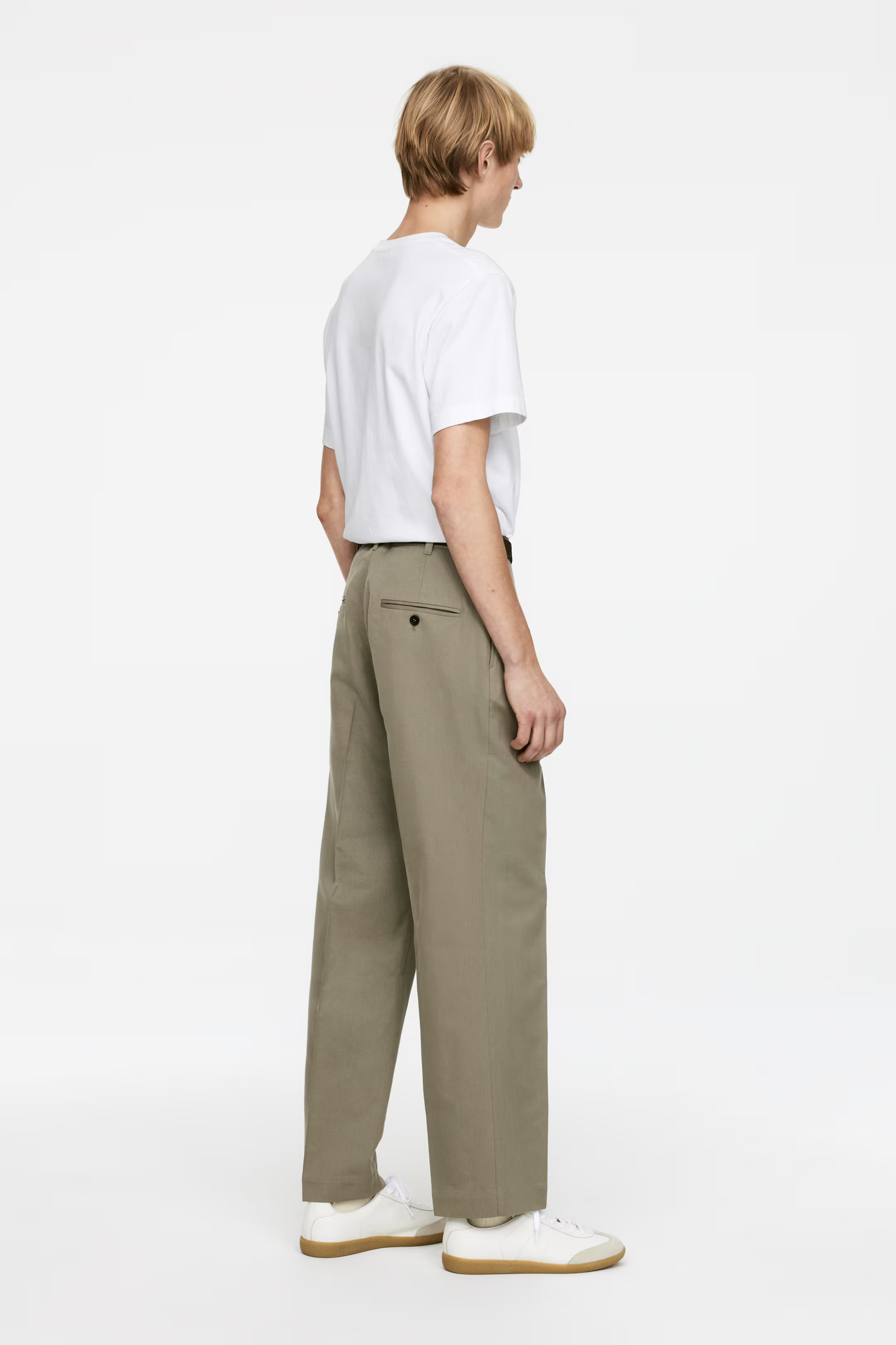 Tailored Wide-Fit Trousers | H&M (FR, IT, ES, PT, BE)