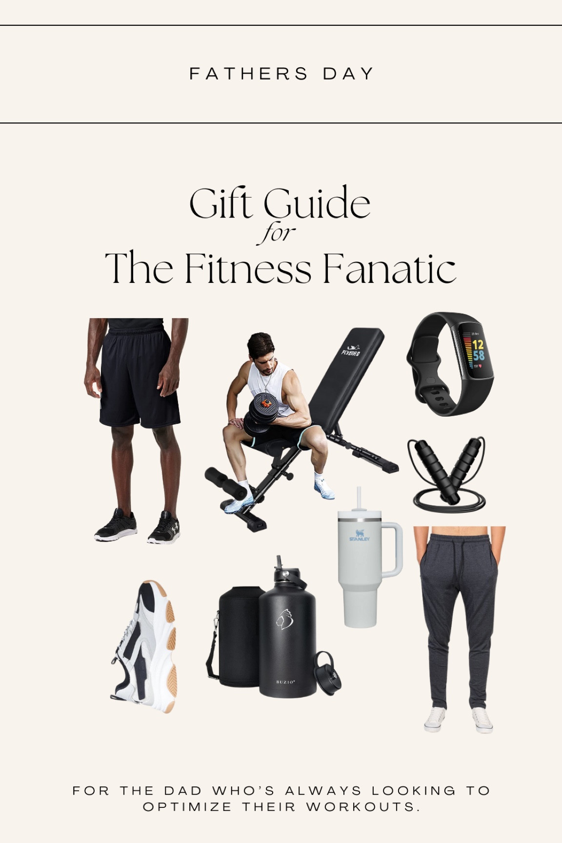 Father’s Day, fitness, gift guide, workout, men, fathers, dad, gifts for dad, gym, workout, garage gym, tennis shoes, gallon water bottle, fitness pants

#LTKmens #LTKsalealert #LTKGiftGuide