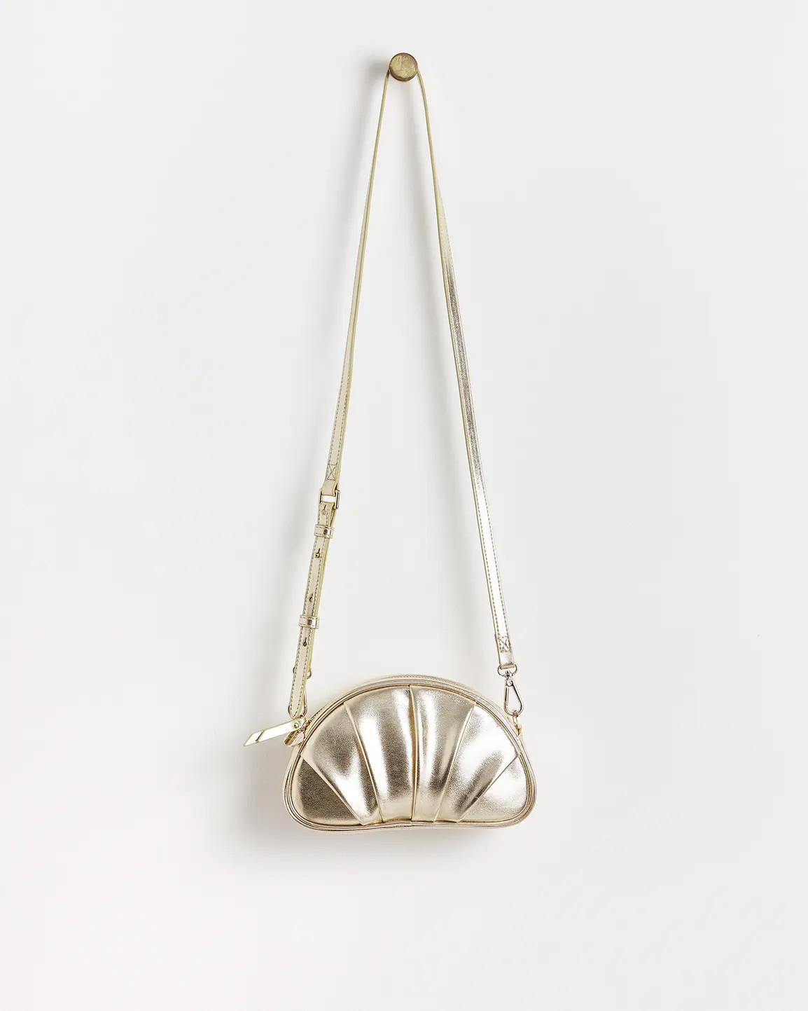 Pleated Croissant Clutch Bags | Oliver Bonas | Oliver Bonas (Global)