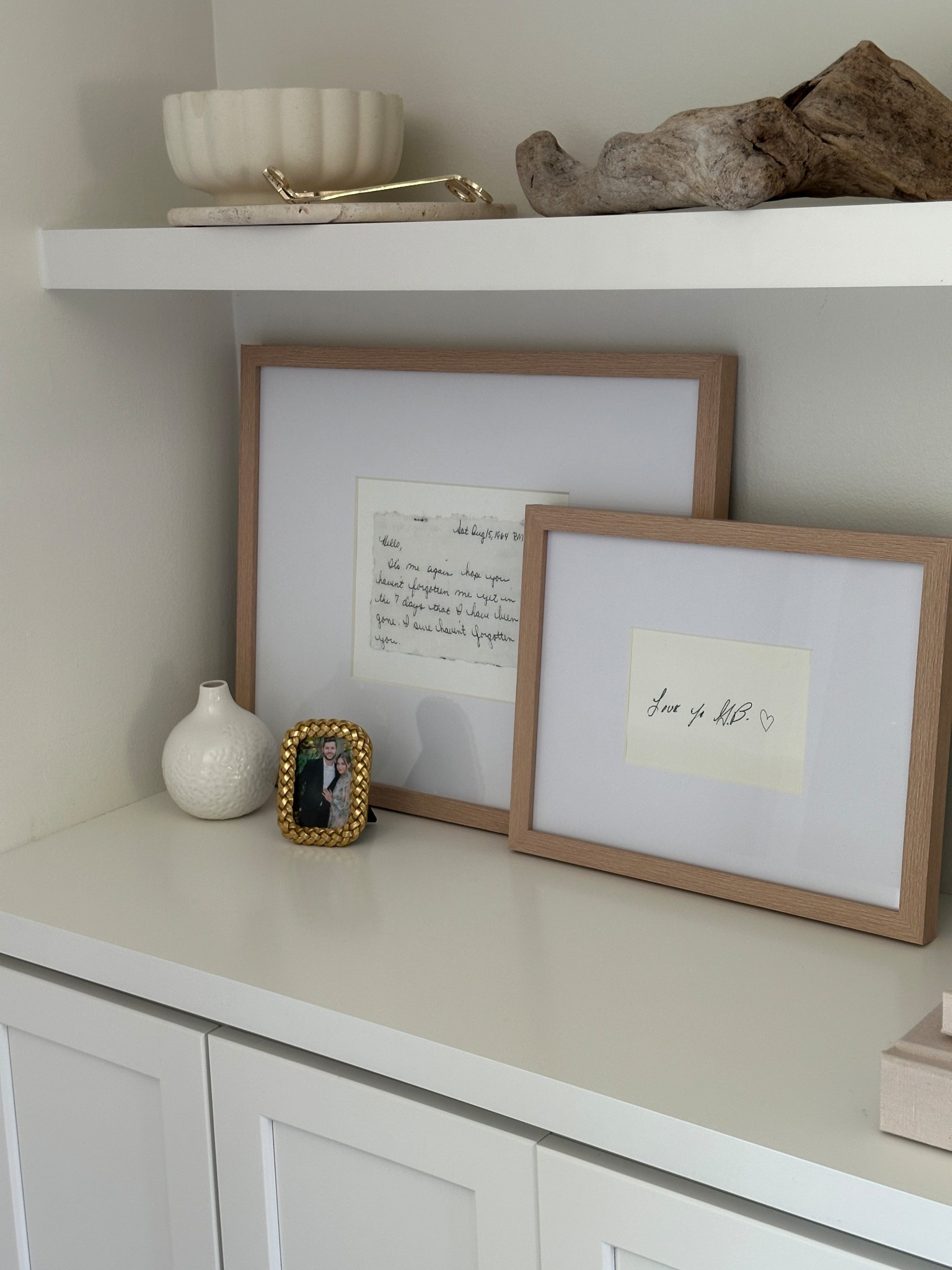 Frames for our new built in cabinets and shelves. Shelving decor. 

#LTKHome