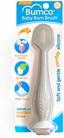 Baby Bum Brush, Original Diaper Rash Cream Applicator, Soft Flexible Silicone Brush, Unique Gift ... | Amazon (US)