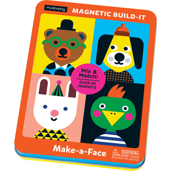 Make-a-Face: Magnetic Build-It: Mix & Match Magnetic Parts! | Maisonette