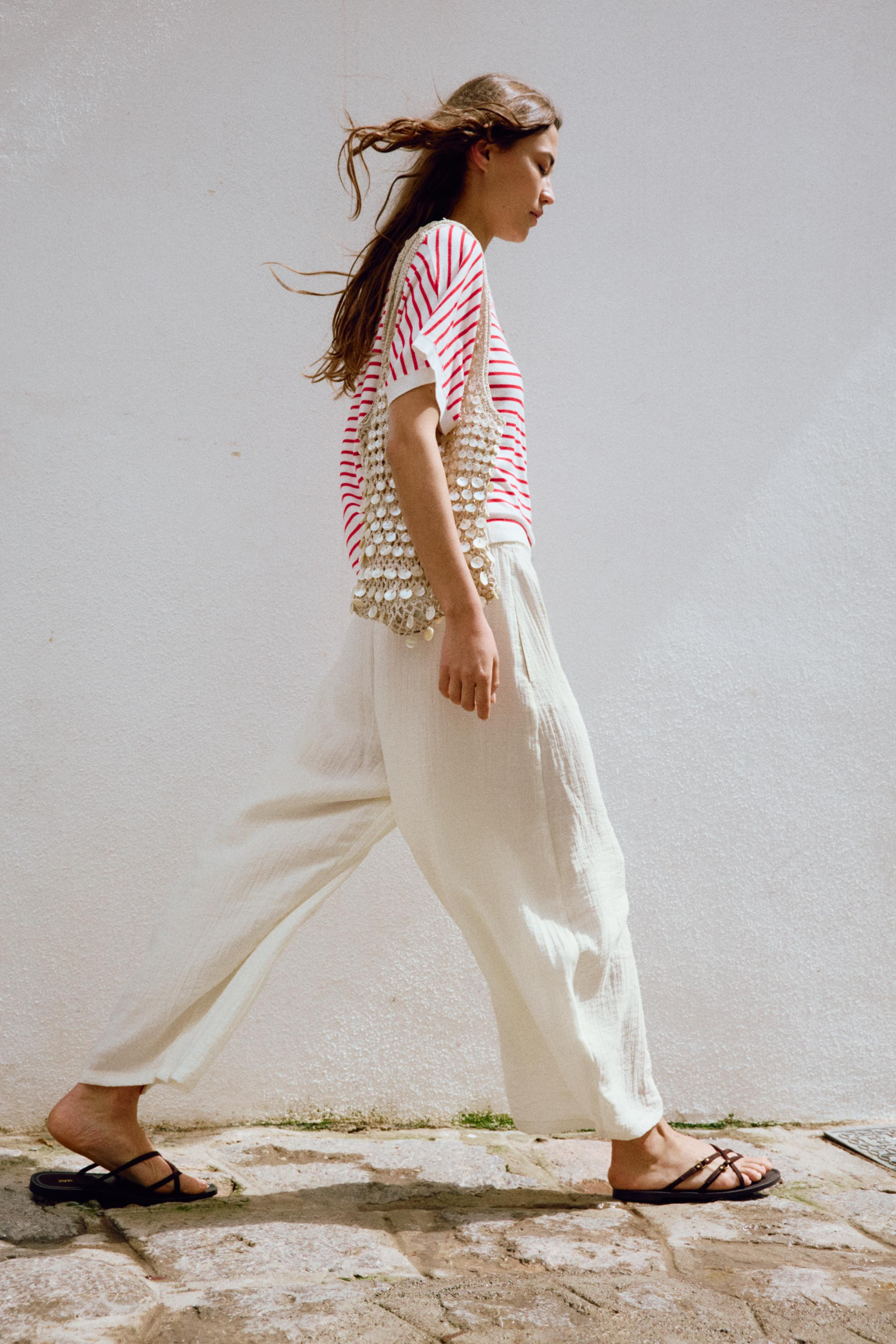 WIDE SLEEVE KNIT TOP | Zara US