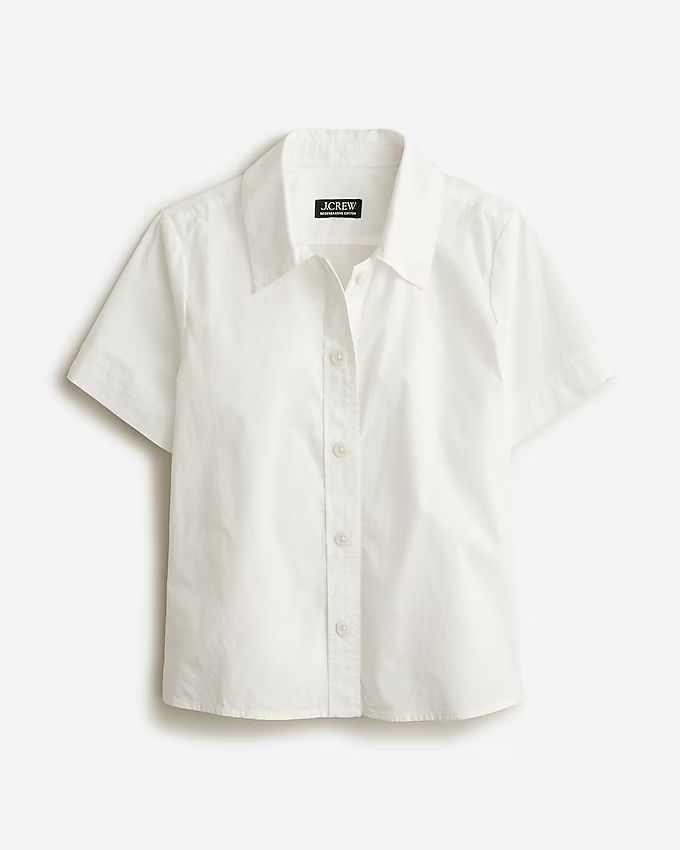 Gamine shirt in cotton poplin | J.Crew US