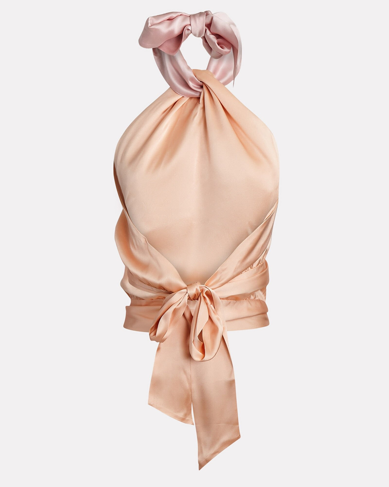Cocktail Silk Halter Top | INTERMIX