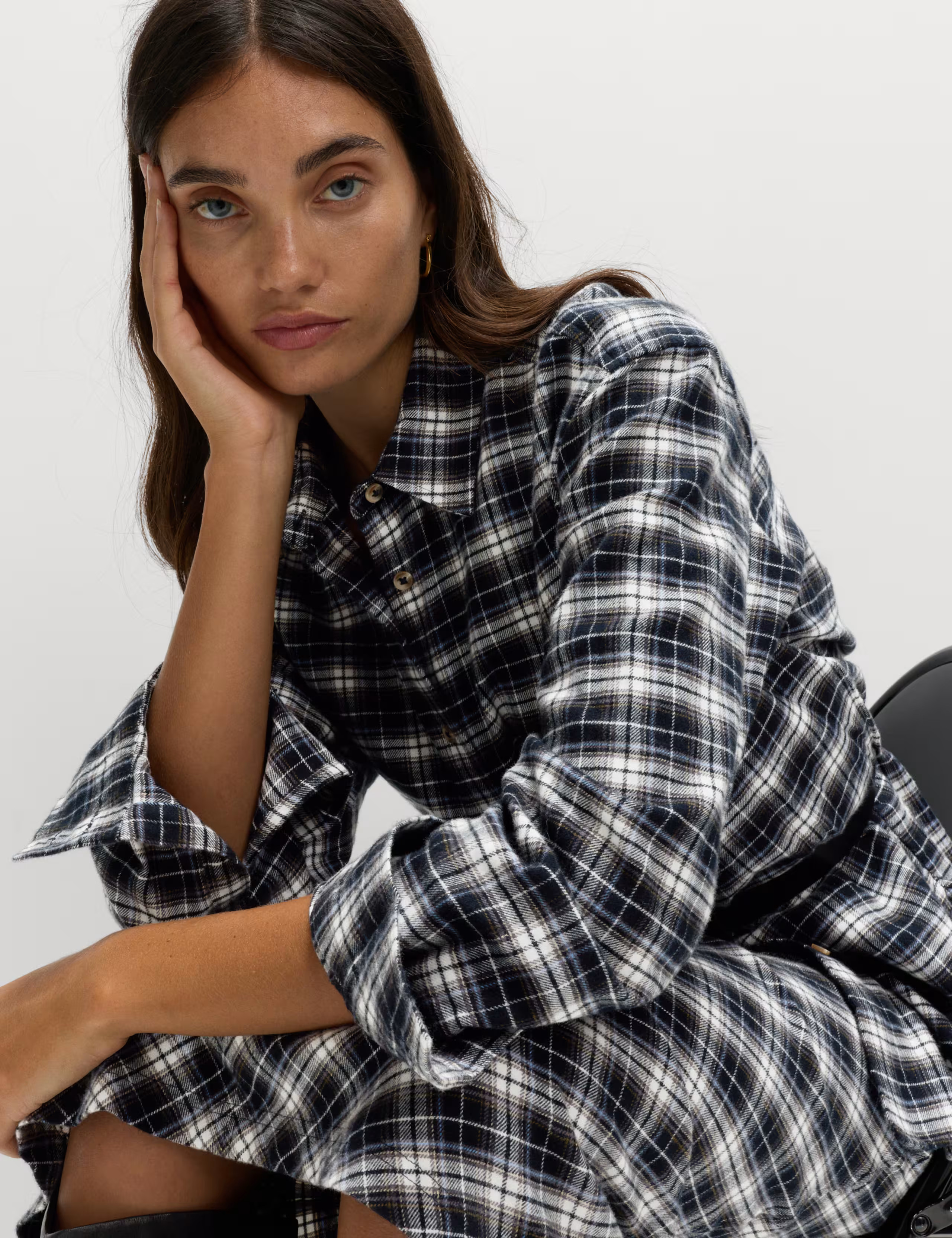 Pure Cotton Checked Shirt | Marks & Spencer (UK)