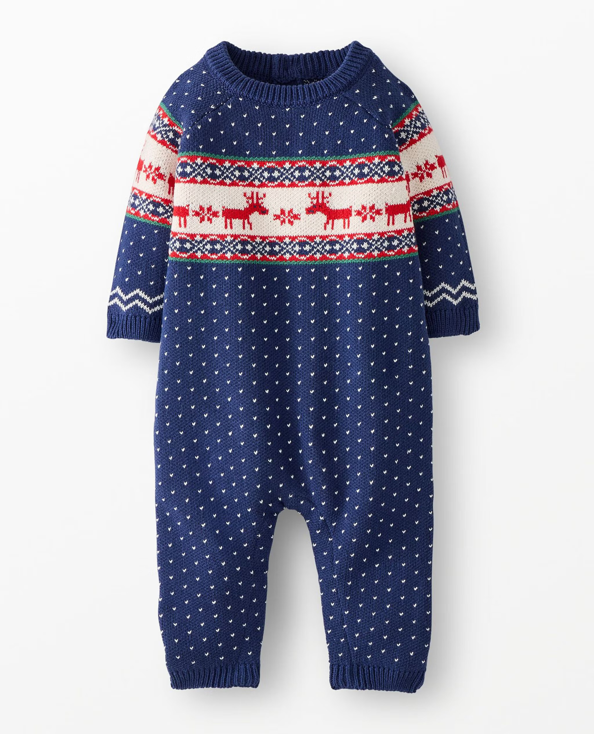 Baby Holiday Sweater Romper | Hanna Andersson