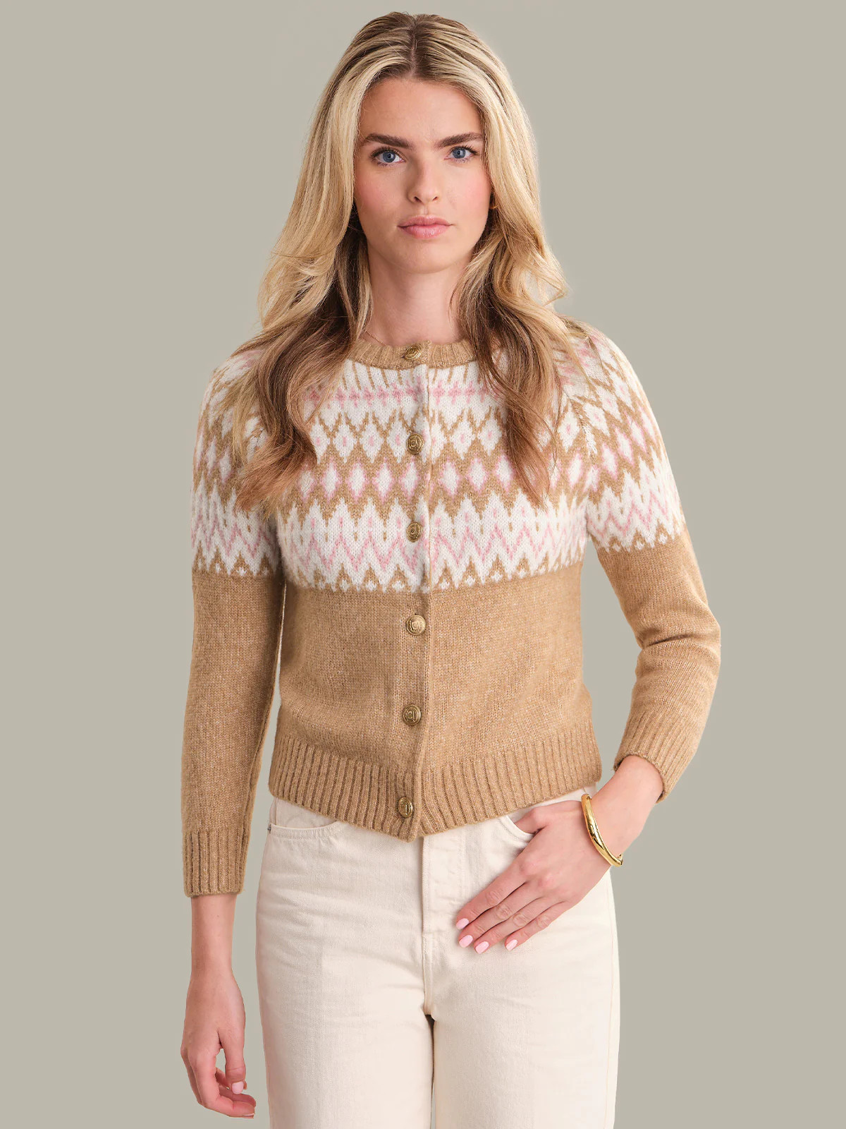 Laila: Fair Isle Cardigan | 525 America