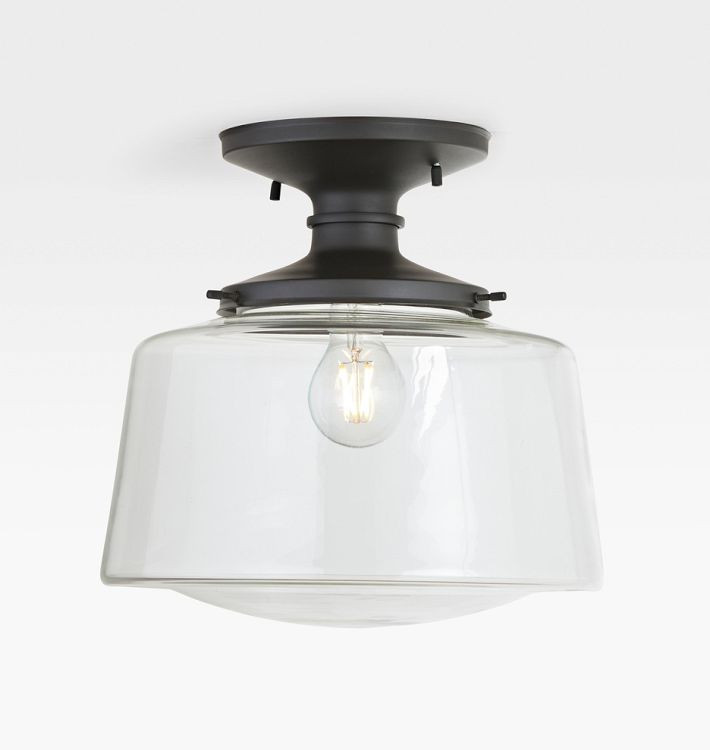 Eastmoreland 6" Fitter Semi-Flush Mount | Rejuvenation