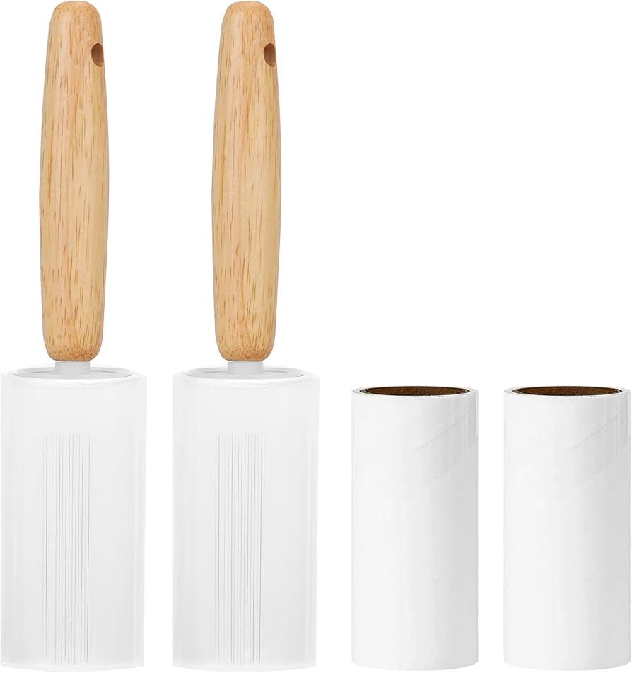 2 Pack Lint Rollers for Pet Hair, 240 Sheets Pet Hair Remover for Clothes, Portable Lint Remover ... | Amazon (US)