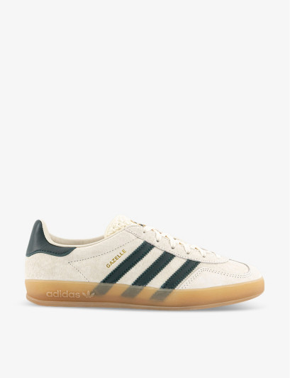 Womens Cream White Collegiate G Gazelle Indoor Suede Trainers Eur 39 / 6 UK Women | Selfridges